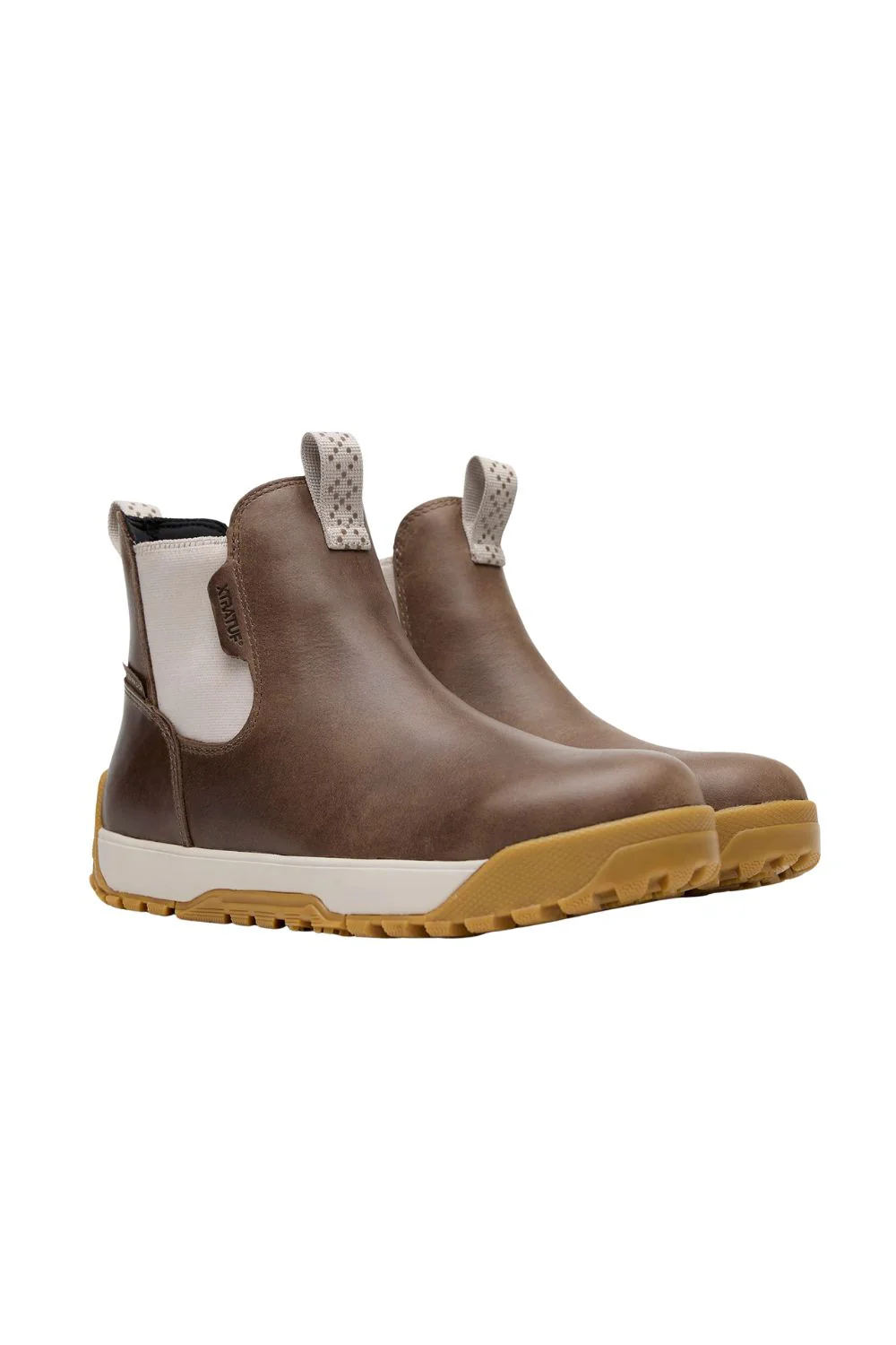 Xtratuf Leather Ankle Deck Boot for Women in Fossil/Stone | XWABL101 - Image 6