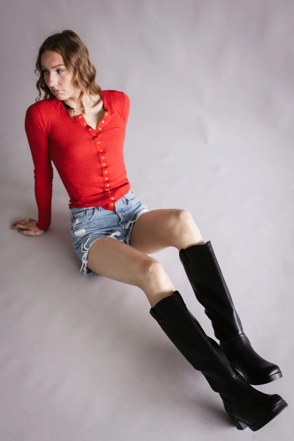 Dirty Laundry Yurie Knee High Boots for Women in Black | YHH-002X BLACK - Image 3