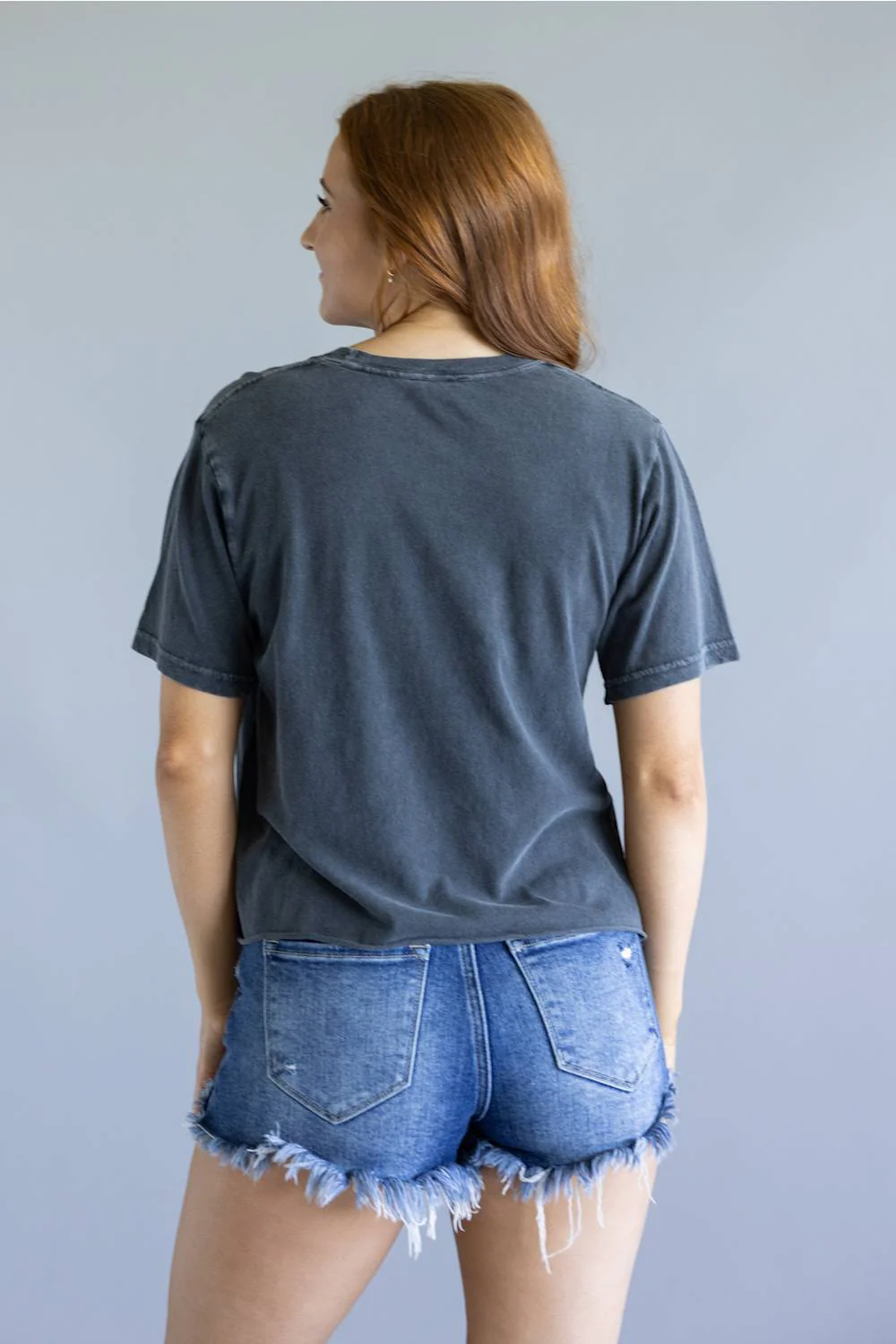 Zutter Rock n Roll Crop Tee for Women in Black | K4084-2768-BLACK - Image 3